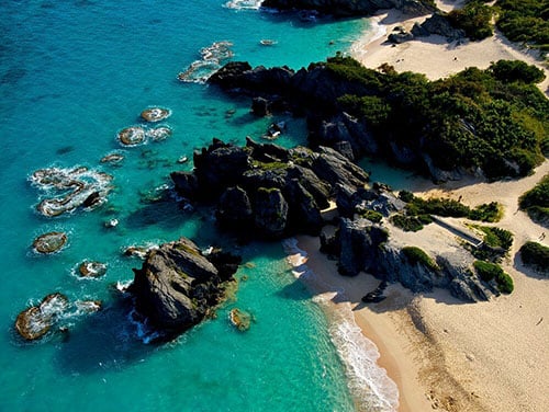 Pink Sand Beaches Horseshoe Bay