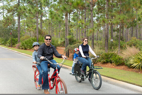 South Walton family bike ride
