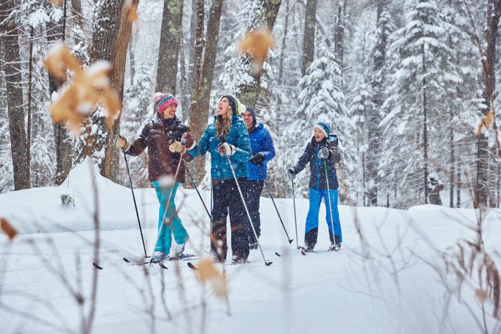 Cross country skiing in Wisconsin