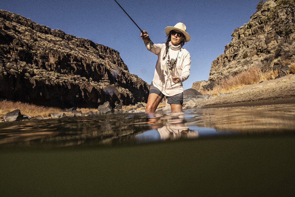Fly fishing