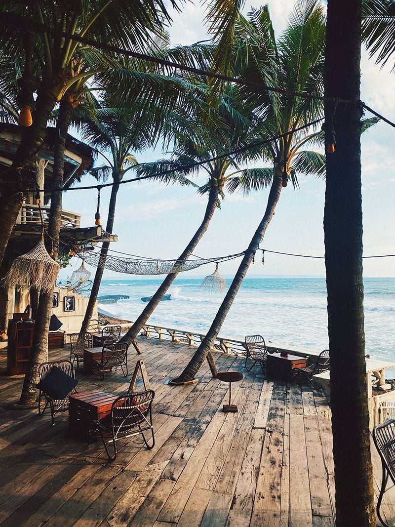 Beach side cabin