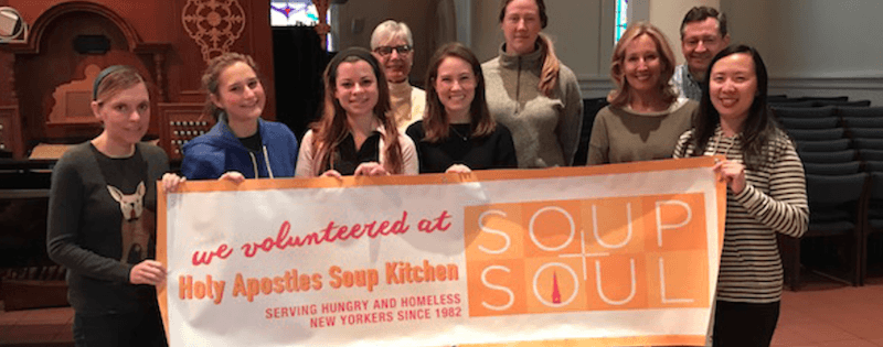 Simply Give: Volunteering at Holy Apostles Soup Kitchen