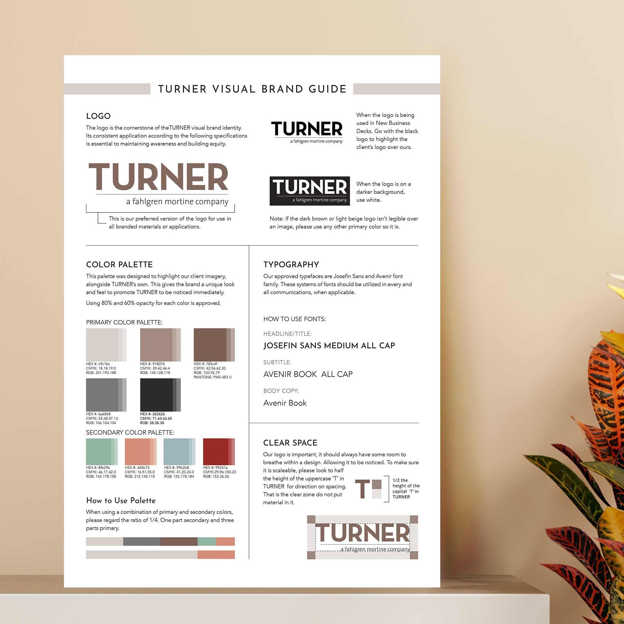 TURNER Visual Guide