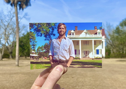 A photo of the real-life setting for The Notebook, starring Ryan Gosling. 